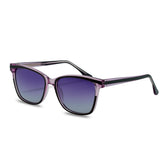 Gafas de sol rectangulares moradas Nair